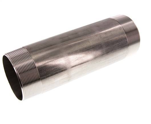 R 3'' Stainless steel Double Pipe Nipple 20 Bar DIN 2982 - 250mm