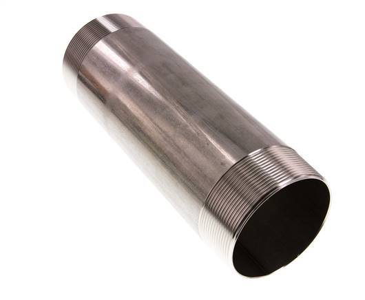 R 3'' Stainless steel Double Pipe Nipple 20 Bar DIN 2982 - 250mm