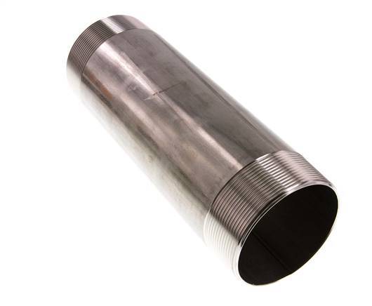 R 3'' Stainless steel Double Pipe Nipple 20 Bar DIN 2982 - 250mm