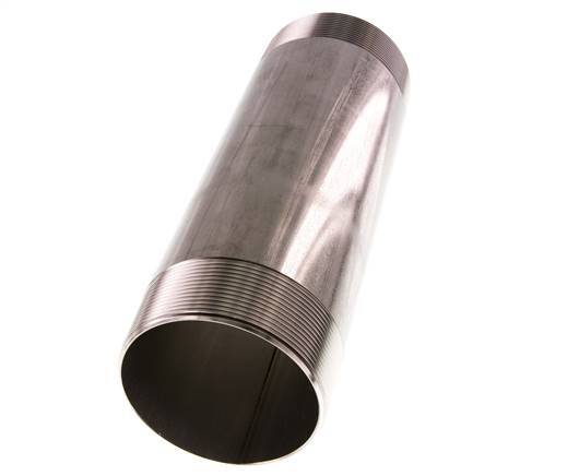 R 3'' Stainless steel Double Pipe Nipple 20 Bar DIN 2982 - 250mm