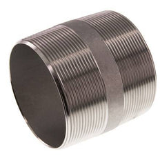 R 3'' Stainless steel Double Pipe Nipple 20 Bar DIN 2982 - 80mm