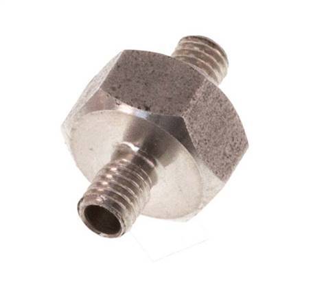 M3 Stainless steel Double Nipple 40 Bar