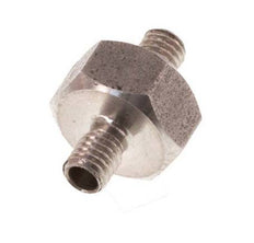 M3 Stainless steel Double Nipple 40 Bar