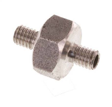 M3 Stainless steel Double Nipple 40 Bar