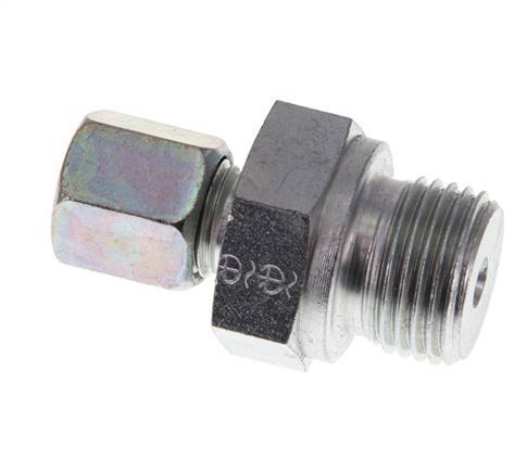 G 1/2'' Male x 6S Zinc plated Steel Straight Cutting Ring 630 Bar DIN 2353