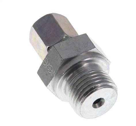 G 1/2'' Male x 6S Zinc plated Steel Straight Cutting Ring 630 Bar DIN 2353