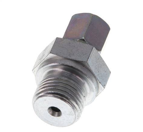 G 1/2'' Male x 6S Zinc plated Steel Straight Cutting Ring 630 Bar DIN 2353