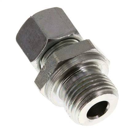 G 1/2'' Male x 12L Zinc plated Steel Straight Cutting Ring 315 Bar DIN 2353 [2 Pieces]