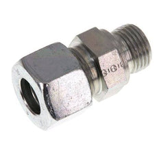 G 1/2'' Male x 16S Zinc plated Steel Straight Cutting Ring 400 Bar DIN 2353