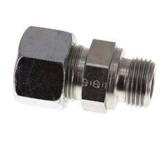 G 1/2'' Male x 16S Zinc plated Steel Straight Cutting Ring 400 Bar DIN 2353