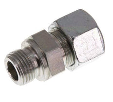 G 1/2'' Male x 16S Zinc plated Steel Straight Cutting Ring 400 Bar DIN 2353