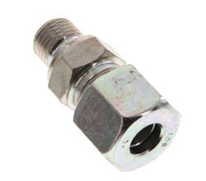 G 1/4'' Male x 10S Zinc plated Steel Straight Cutting Ring 630 Bar DIN 2353 [2 Pieces]