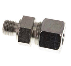 G 1/4'' Male x 12S Zinc plated Steel Straight Cutting Ring 630 Bar DIN 2353