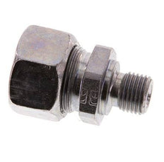 G 1/4'' Male x 15L Zinc plated Steel Straight Cutting Ring 315 Bar DIN 2353