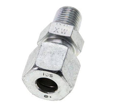 1/4'' NPT Male x 10S Zinc plated Steel Straight Cutting Ring 630 Bar DIN 2353 [2 Pieces]