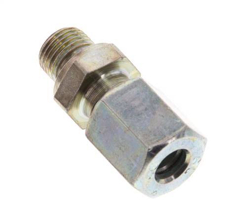 G 1/8'' Male x 6L Zinc plated Steel Straight Cutting Ring 315 Bar DIN 2353 [5 Pieces]