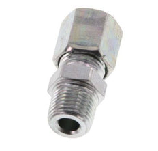 R 1/8'' Male x 6LL Zinc plated Steel Straight Cutting Ring 100 Bar DIN 2353 [5 Pieces]