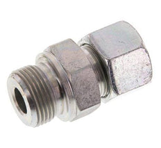 G 3/4'' Male x 16S Zinc plated Steel Straight Cutting Ring 400 Bar DIN 2353