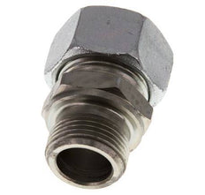 G 3/4'' Male x 22L Zinc plated Steel Straight Cutting Ring 160 Bar DIN 2353