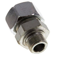 G 3/4'' Male x 25S Zinc plated Steel Straight Cutting Ring 400 Bar DIN 2353