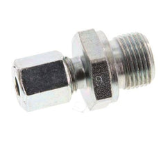 G 3/8'' Male x 6L Zinc plated Steel Straight Cutting Ring 315 Bar DIN 2353 [2 Pieces]