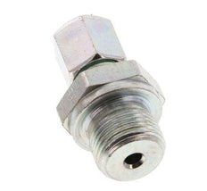 G 3/8'' Male x 6L Zinc plated Steel Straight Cutting Ring 315 Bar DIN 2353 [2 Pieces]