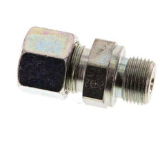 G 3/8'' Male x 10S Zinc plated Steel Straight Cutting Ring 630 Bar DIN 2353 [2 Pieces]