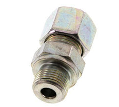 G 3/8'' Male x 10S Zinc plated Steel Straight Cutting Ring 630 Bar DIN 2353 [2 Pieces]