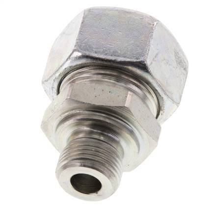 G 3/8'' Male x 18L Zinc plated Steel Straight Cutting Ring 315 Bar DIN 2353