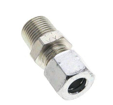 3/8'' NPT Male x 10L Zinc plated Steel Straight Cutting Ring 315 Bar DIN 2353 [2 Pieces]