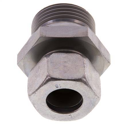 G 1'' Male x 18L Zinc plated Steel Straight Cutting Ring 315 Bar DIN 2353