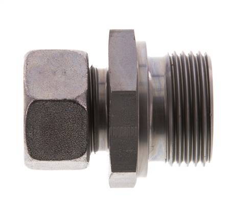 G 1'' Male x 18L Zinc plated Steel Straight Cutting Ring 315 Bar DIN 2353