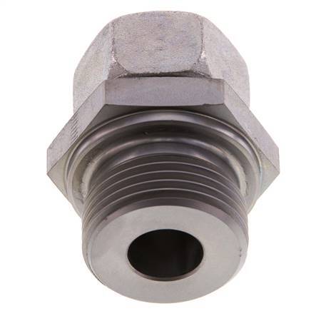 G 1'' Male x 18L Zinc plated Steel Straight Cutting Ring 315 Bar DIN 2353