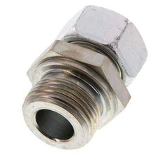 G 1'' Male x 22L Zinc plated Steel Straight Cutting Ring 160 Bar DIN 2353