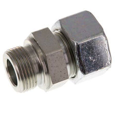 G 1'' Male x 25S Zinc plated Steel Straight Cutting Ring 400 Bar DIN 2353