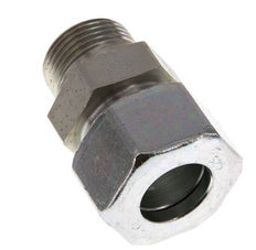 G 1'' Male x 25S Zinc plated Steel Straight Cutting Ring 400 Bar DIN 2353