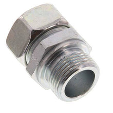 G 1'' Male x 28L Zinc plated Steel Straight Cutting Ring 160 Bar DIN 2353