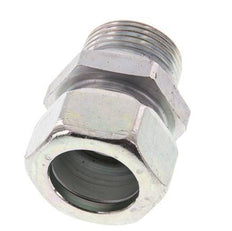 G 1'' Male x 28L Zinc plated Steel Straight Cutting Ring 160 Bar DIN 2353