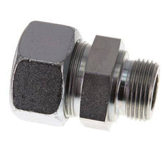 G 1'' Male x 30S Zinc plated Steel Straight Cutting Ring 400 Bar DIN 2353