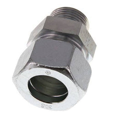 G 1'' Male x 30S Zinc plated Steel Straight Cutting Ring 400 Bar DIN 2353