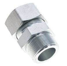 1 1/2'' NPT Male x 38S Zinc plated Steel Straight Cutting Ring 315 Bar DIN 2353