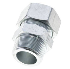 1 1/2'' NPT Male x 38S Zinc plated Steel Straight Cutting Ring 315 Bar DIN 2353