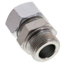 G 1 1/4'' Male x 30S Zinc plated Steel Straight Cutting Ring 400 Bar DIN 2353