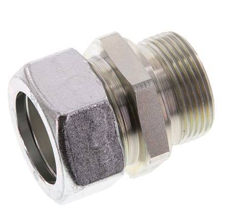 G 1 1/4'' Male x 35L Zinc plated Steel Straight Cutting Ring 160 Bar DIN 2353