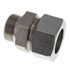 G 1 1/4'' Male x 38S Zinc plated Steel Straight Cutting Ring 315 Bar DIN 2353