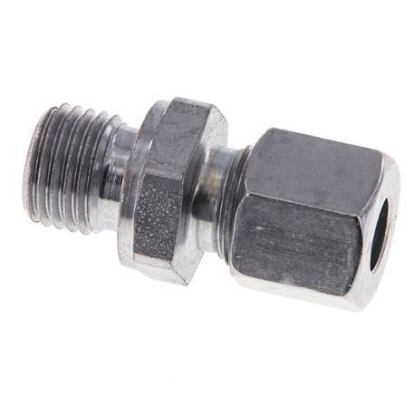 M14x1.5 Male x 8L Zinc plated Steel Straight Cutting Ring 315 Bar DIN 2353 [2 Pieces]