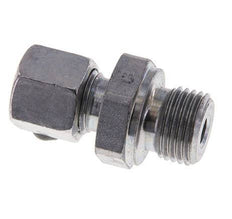 M16x1.5 Male x 8L Zinc plated Steel Straight Cutting Ring 315 Bar DIN 2353