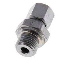 M16x1.5 Male x 8L Zinc plated Steel Straight Cutting Ring 315 Bar DIN 2353