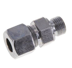 M16x1.5 Male x 12S Zinc plated Steel Straight Cutting Ring 630 Bar DIN 2353