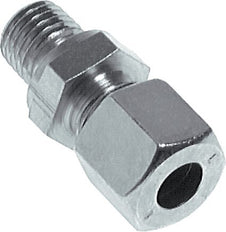 G 1/2'' Male x 15L Zinc plated Steel Straight Cutting Ring with FKM Seal 315 Bar DIN 2353 [2 Pieces]